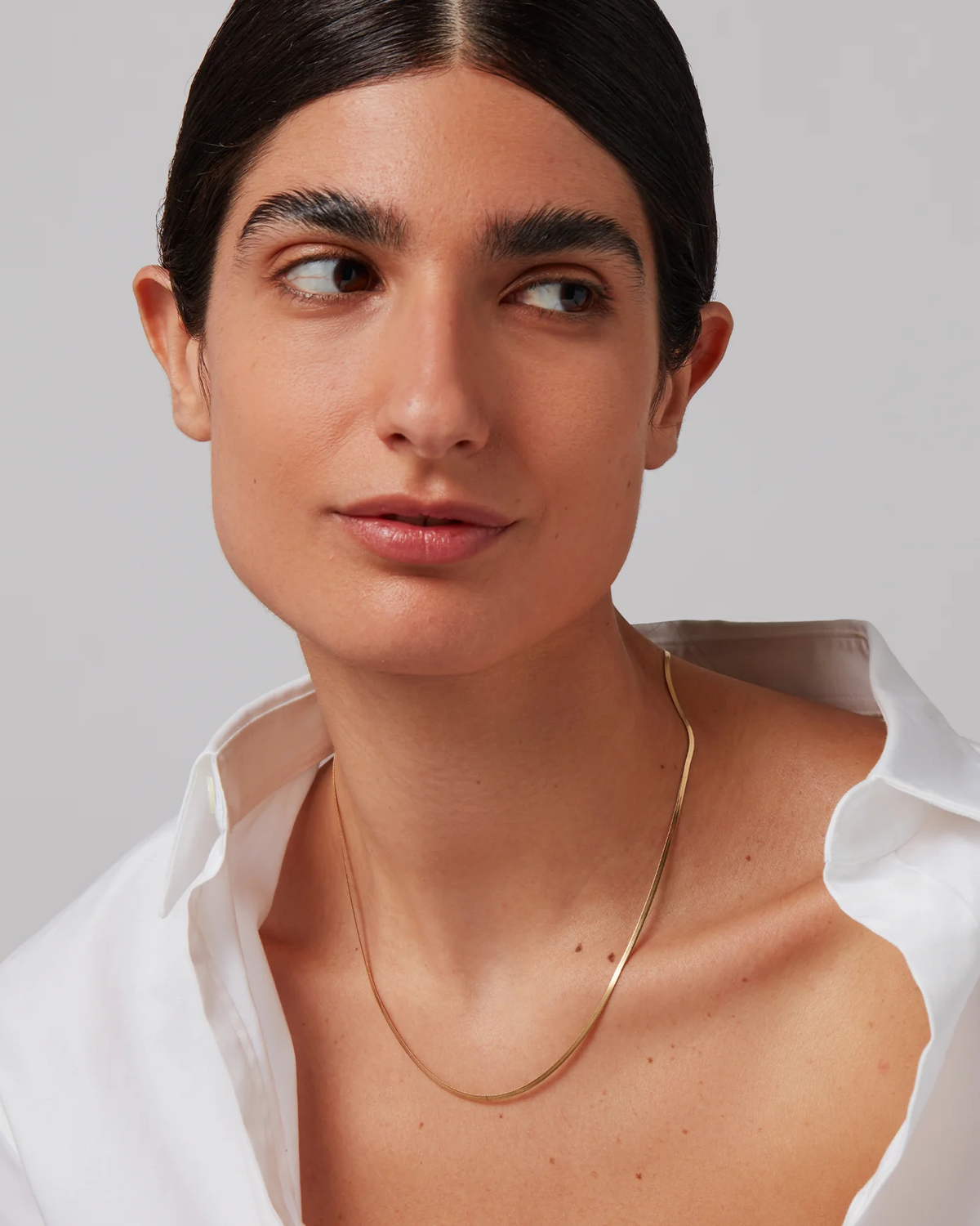Jenny Bird ZEINA CHAIN IN GOLD at Romi Boutique