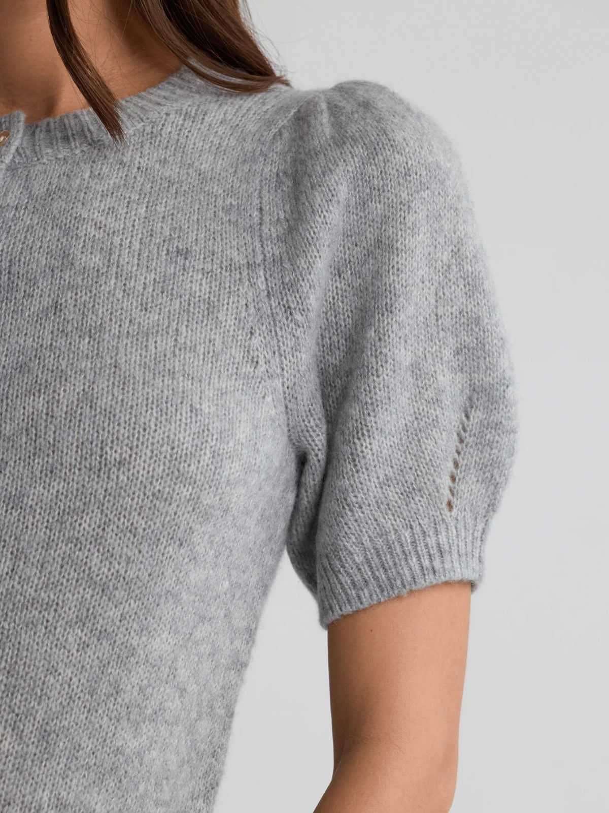 W.Cashmere Sheila Short Sleeve Cardigan at Romi Boutique
