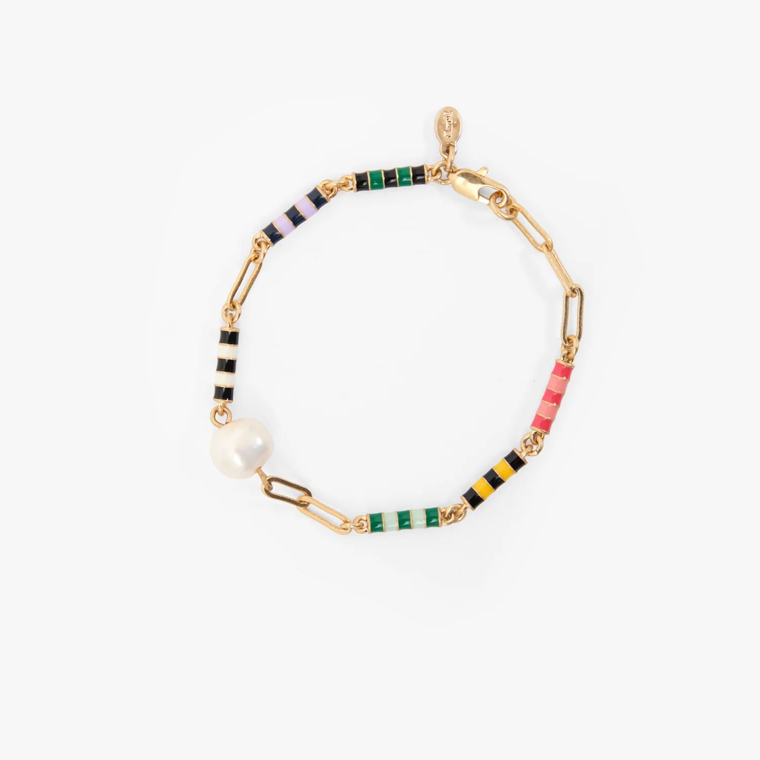 Le Stripe Pearl Bracelet