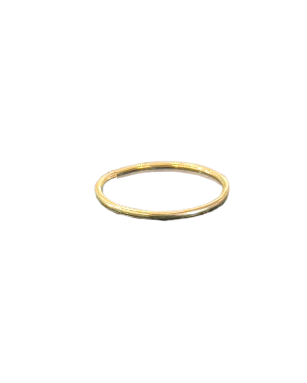 STACKABLE SMOOTH RING IN GOLD by Romi - Romi Boutique