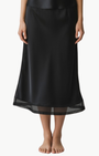 Brazeau Tricot Silk Lady Skirt at Romi Boutique