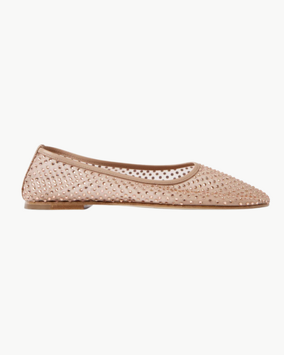 BALLA CRYSTALS FLAT IN NUDE