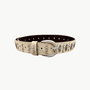 PUNTOVITA CHEYENNE BELT IN LIGHT BEIGE at Romi Boutique