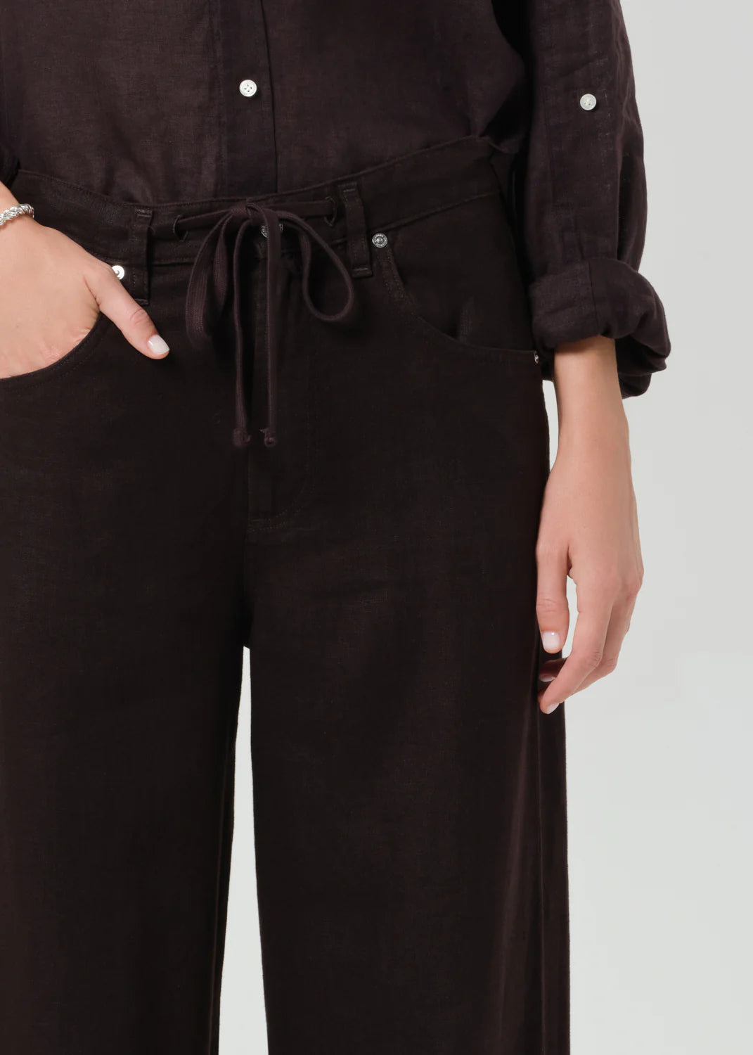 Citizens BRYNN DRAWSTRING TROUSER at Romi Boutique