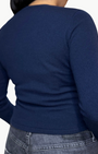 Autumn Cashmere FITTED HIGH V CARDIGAN at Romi Boutique