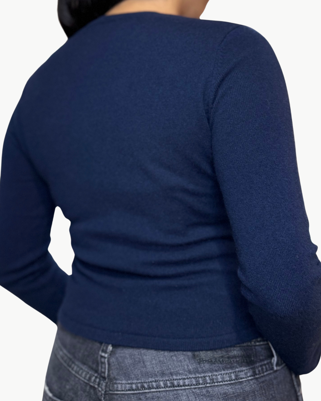 Autumn Cashmere FITTED HIGH V CARDIGAN at Romi Boutique