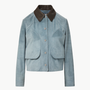 Veronica Beard Walters Suede Jacket at Romi Boutique