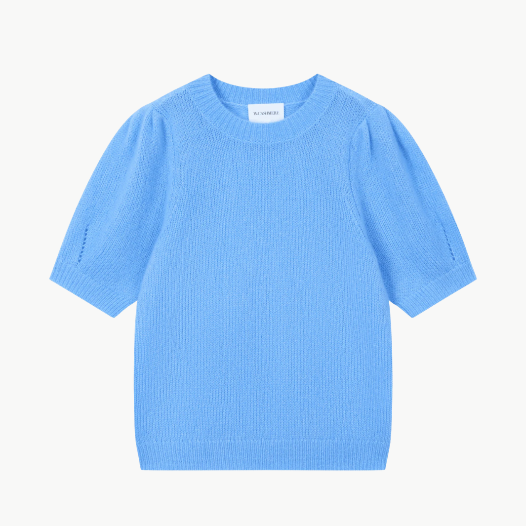 W.Cashmere Aria Short Sleeves Sweater at Romi Boutique