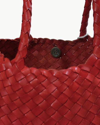 SANTA CROCE SMALL IN POPPY RED - Romi Boutique