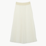 CLASSIC SATIN SKIRT IN BUTTER - Romi Boutique