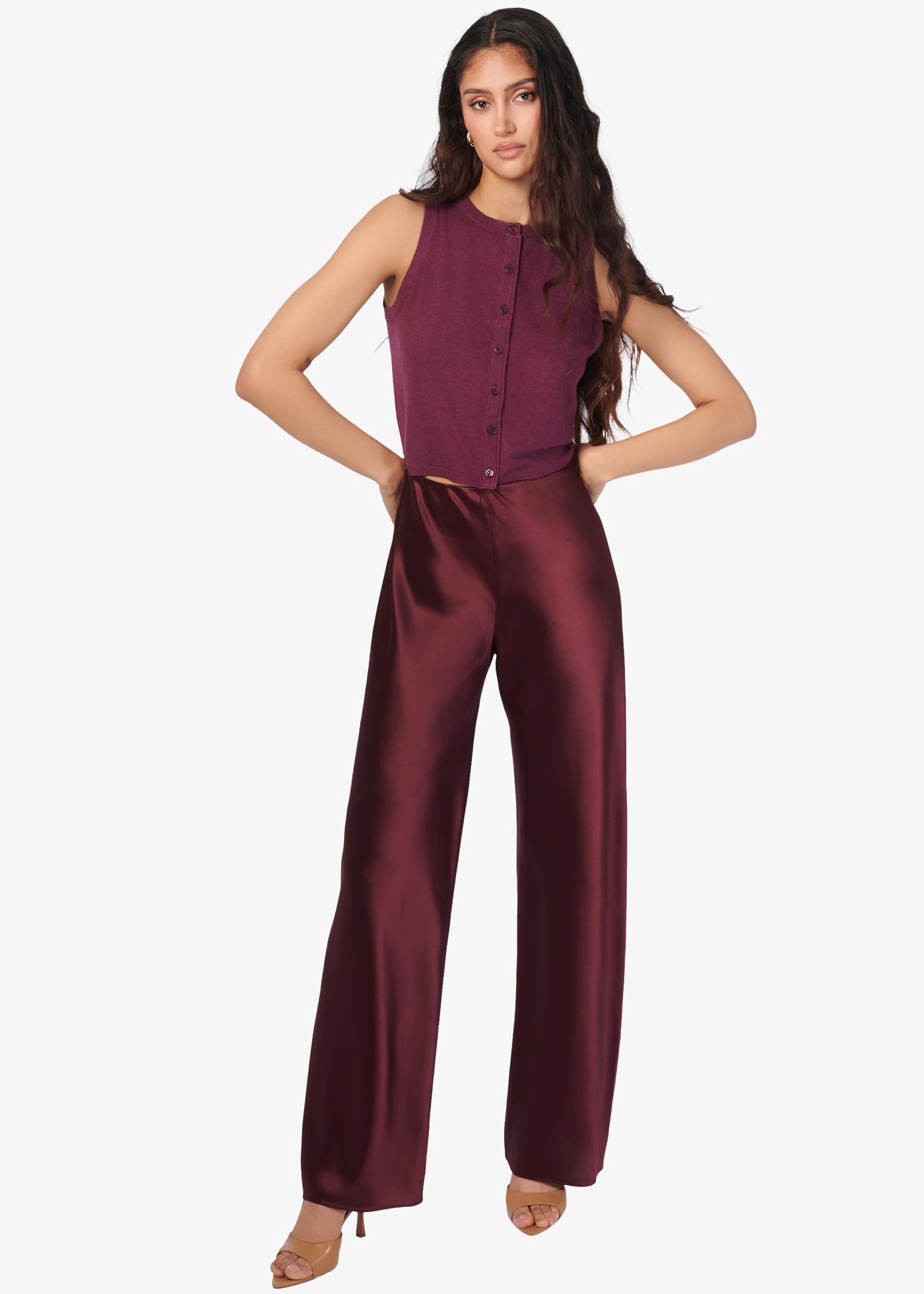 BRISTOL PANT IN BLACKBERRY