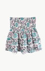 Bell PLEATED SMOCKED MINI SKIRT at Romi Boutique