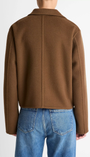 Vince WOOL AND CASHMERE-BLEND SHORT JACKET at Romi Boutique