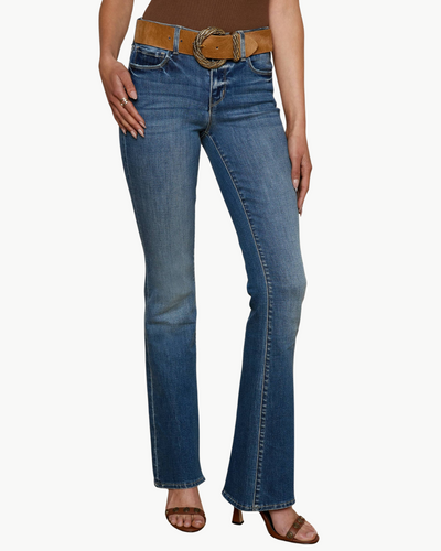 CARA LOW-RISE BOOTCUT JEAN IN ALVAREZ