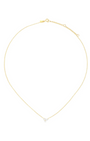 EF Collection Triple Diamond Cluster Necklace at Romi Boutique
