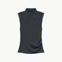 Button Turtleneck Tank