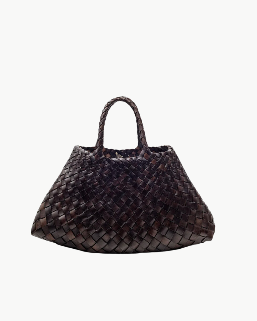 SANTA CROCE SMALL IN DARK BROWN - Romi Boutique