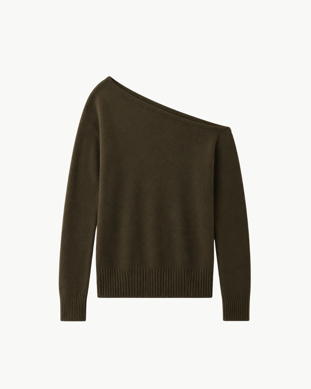 Ramy Brook Chance Merino Off-The-Shoulder Sweater at Romi Boutique