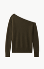 Ramy Brook Chance Merino Off-The-Shoulder Sweater at Romi Boutique