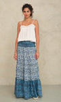Mabe Esti Print Maxi Skirt at Romi Boutique