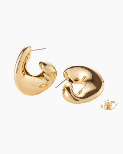 GIGI HOOPS IN GOLD
