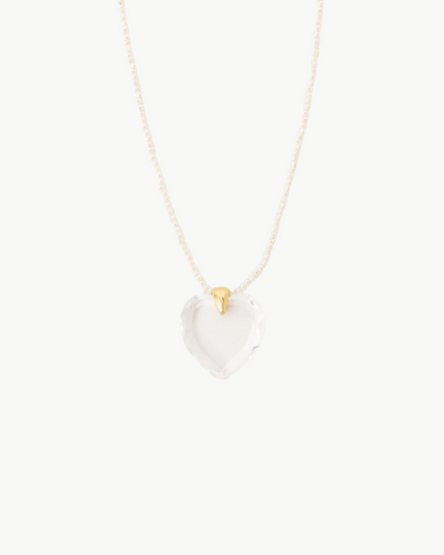 MINI PEARL NECKLACE IN WHITE PEARL