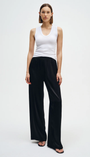 Enza Costa TEXTURED RIB SLEEVELESS U at Romi Boutique