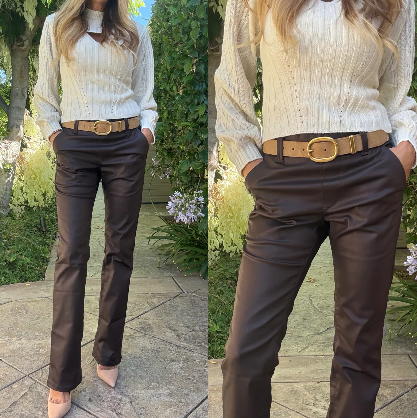 Bevy Flog Nansi Vegan Pant at Romi Boutique