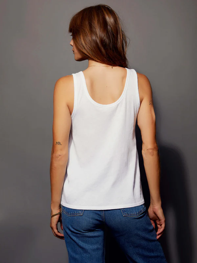 LABOWE TANK IN WHITE - Romi Boutique