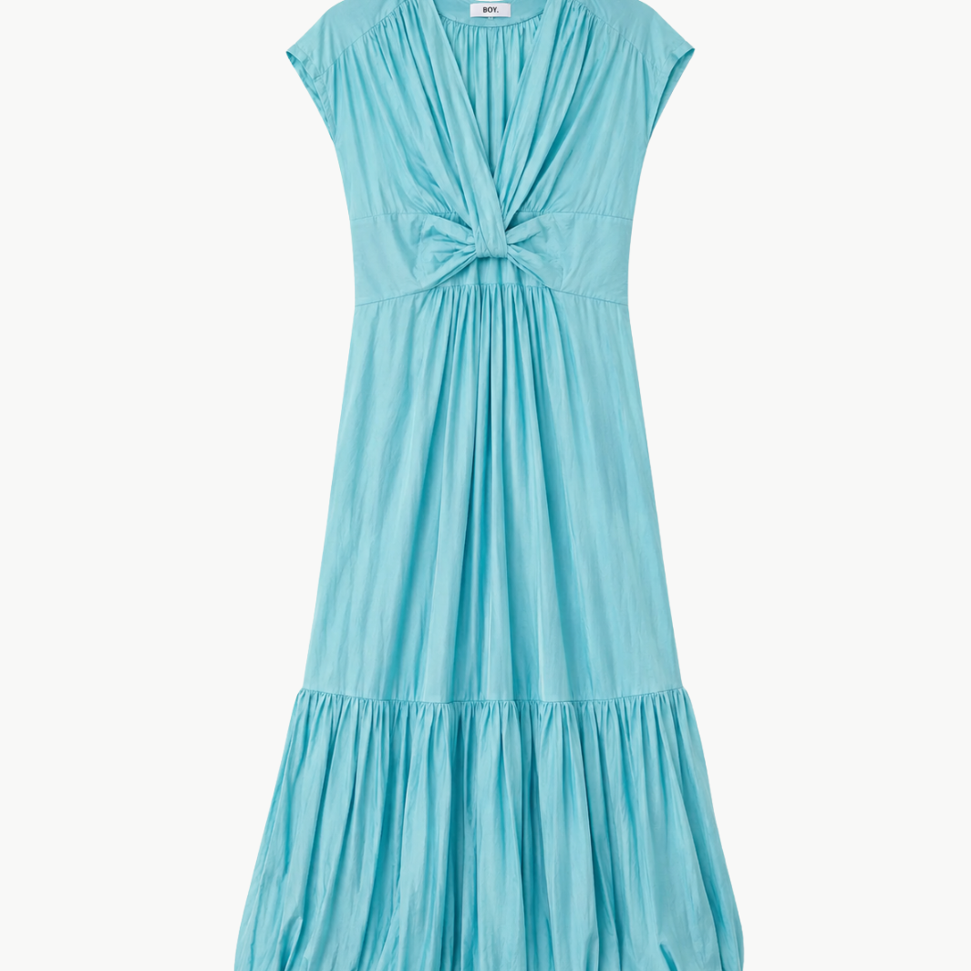 Go Crinkle Cut Twist Dress
