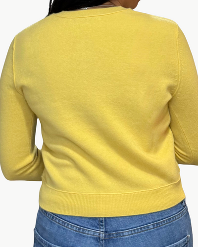 ROYAL CASHMERE CARDIGAN IN MEYER