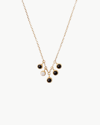 MOONLIGHT NECKLACE ONYX MIX