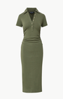 Veronica Beard Besser Polo Midi Dress at Romi Boutique