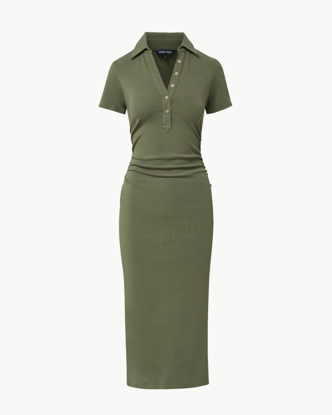 Veronica Beard Besser Polo Midi Dress at Romi Boutique