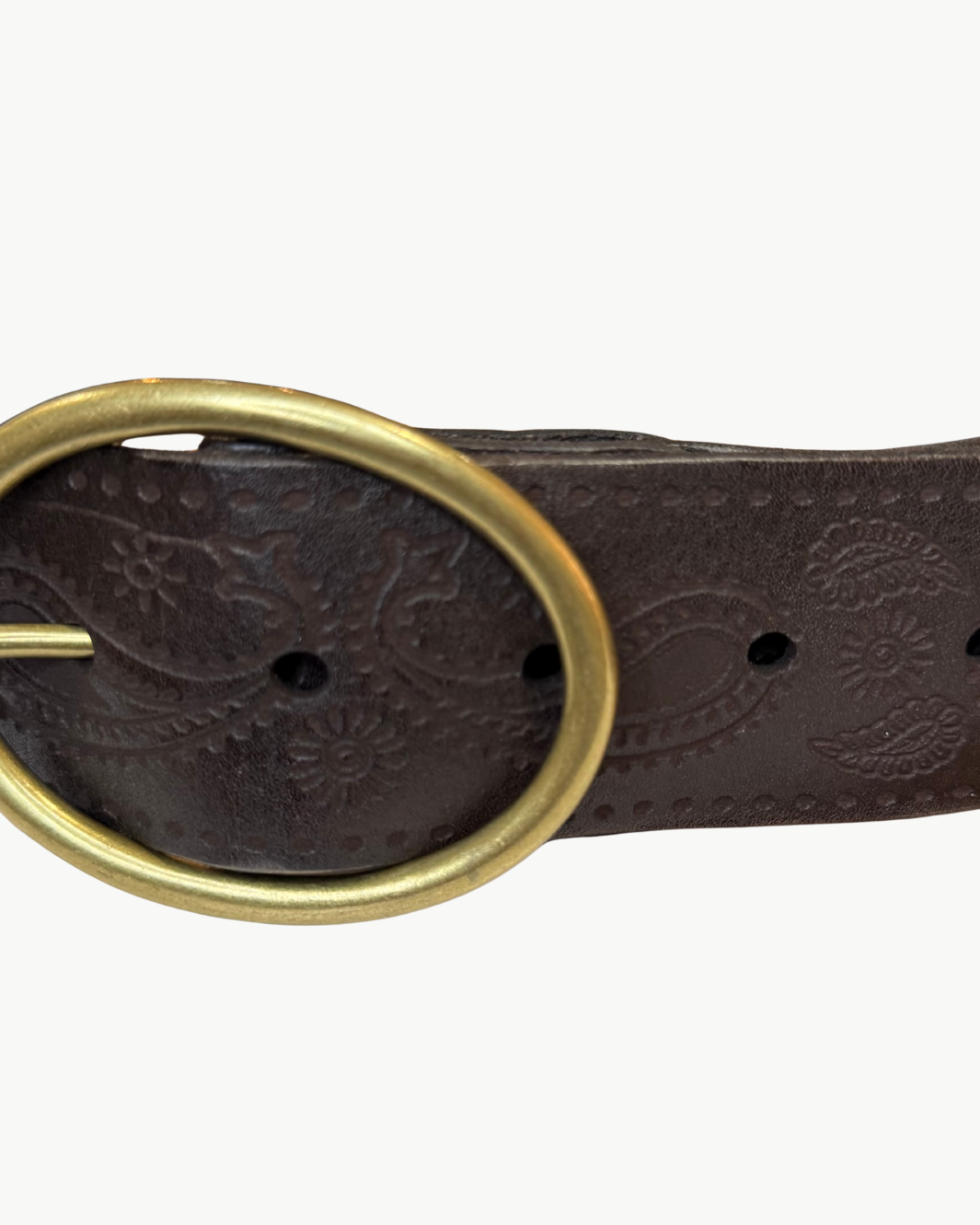 CINTURA CASHMERE BELT IN BROWN - Romi Boutique