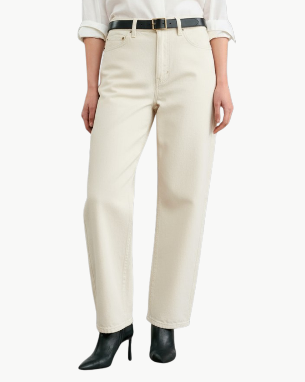TRIBECA JEAN IN CREAM - Romi Boutique