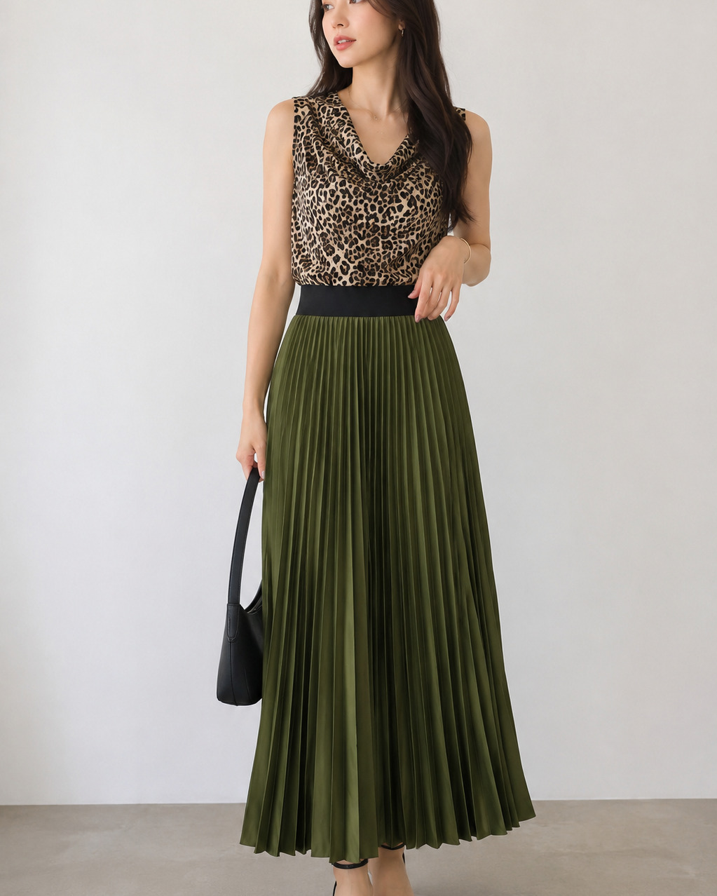 Classic Satin Skirt