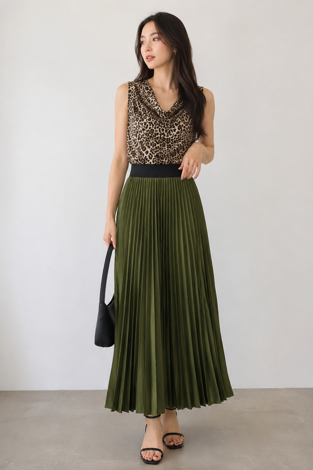 Classic Satin Skirt