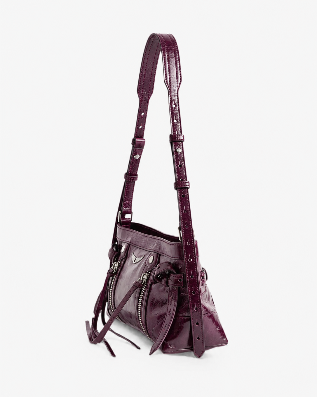 Baby Madison Vintage Patent Bag