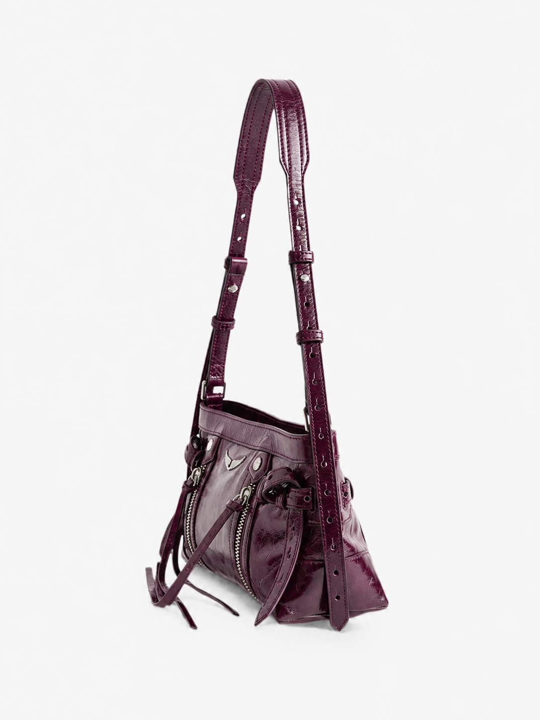 Baby Madison Vintage Patent Bag