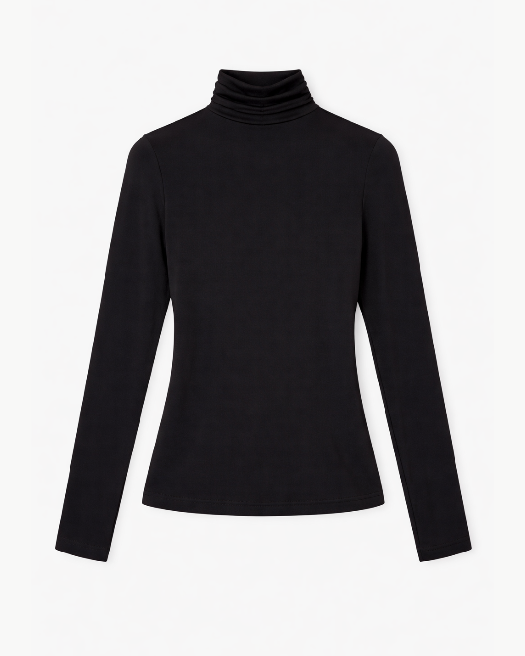 Ulla Johnson AURELIA JERSEY LONG SLEEVE TURTLENECK TOP at Romi Boutique
