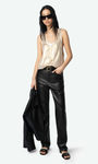 Zadig & Voltaire TARYS SATIN TANK TOP at Romi Boutique