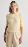 W.Cashmere Celina Short Sleeves Sweater at Romi Boutique