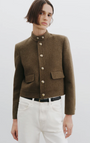 Nili Lotan HADLEY CROPPED JACKET at Romi Boutique