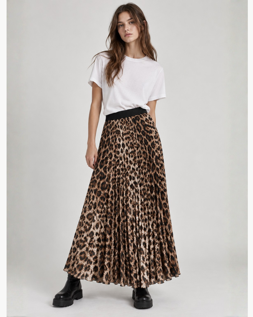 Loyd/Ford Straight Chiffon Skirt at Romi Boutique