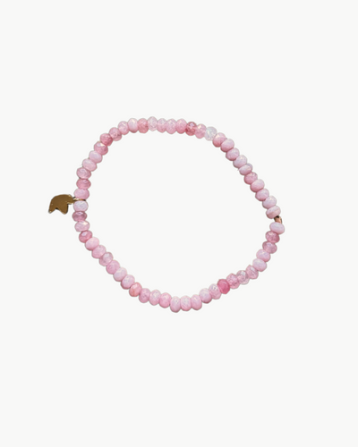 SKINNY CHARM BRACELET IN PINK MULTI