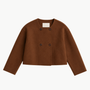 Floren Cropped Double Breasted Jacket