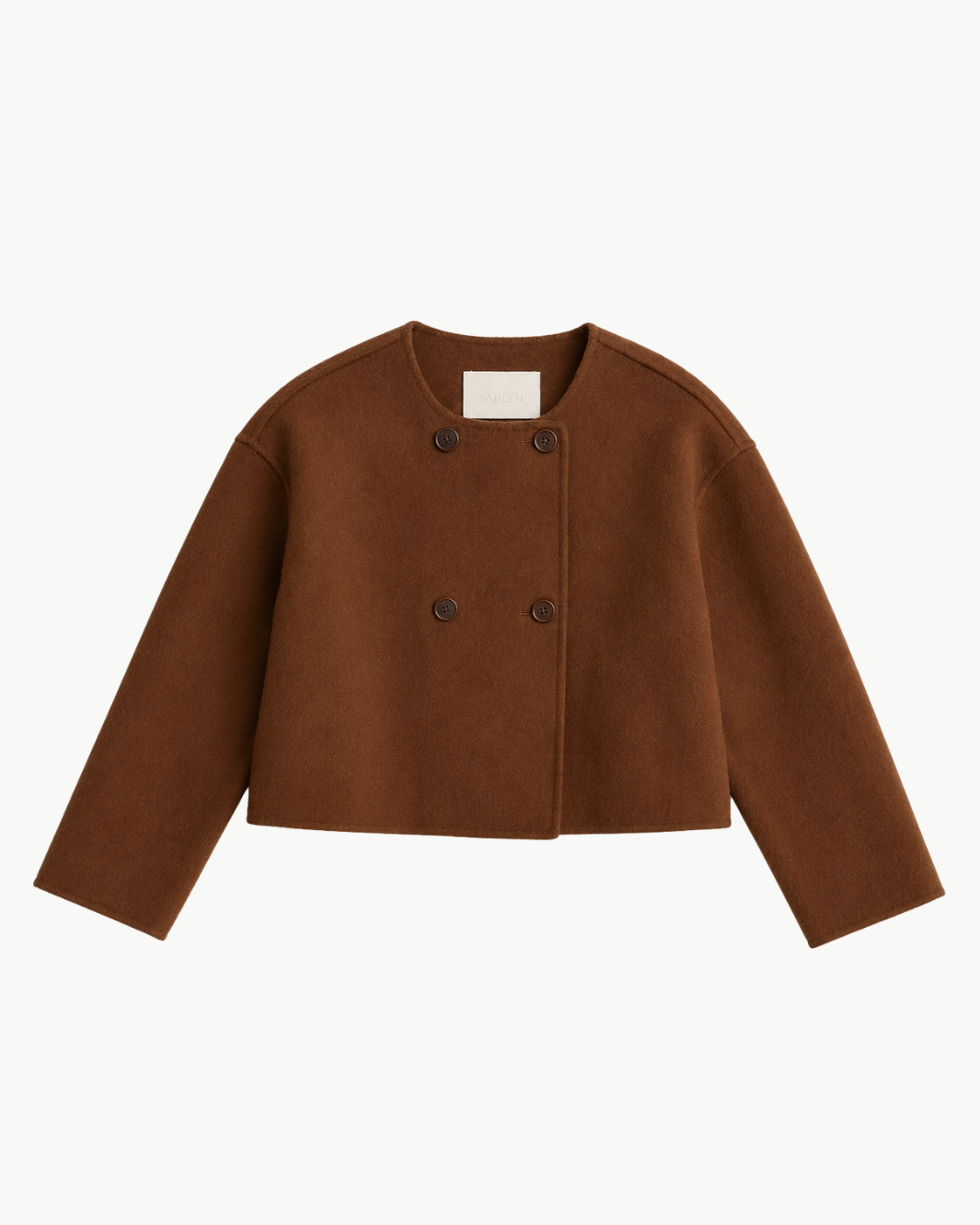 Floren Cropped Double Breasted Jacket