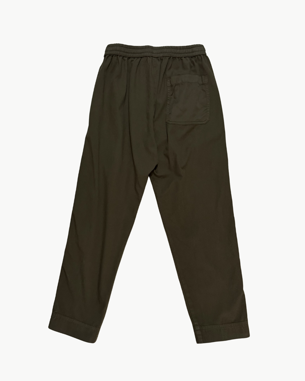 Pharaoh ANDY PANT IN WASHED CANVA IN ARMY at Romi Boutique