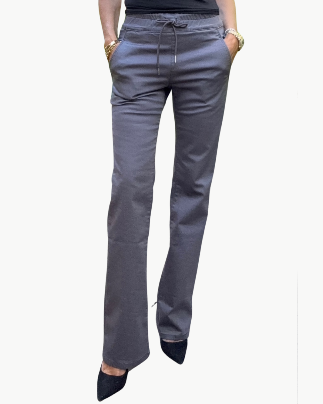 Bevy Flog Loren Specks Pant at Romi Boutique